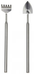 terrariumgereedschap 28 cm RVS zilver 2-delig