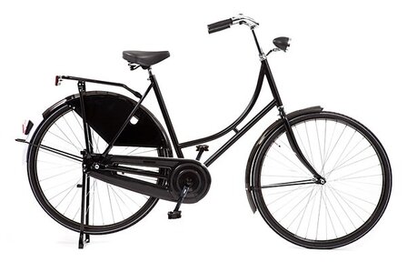 Budget-Export 28 Inch 56 cm Dames Terugtraprem Zwart