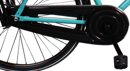 Export 28 Inch 57 cm Dames Terugtraprem Turquoise