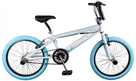 Tornado 20 Inch 31 cm Unisex V-Brakes Grijs/Blauw