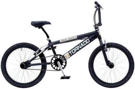 Tornado 20 Inch 31 cm Unisex V-Brakes Matzwart
