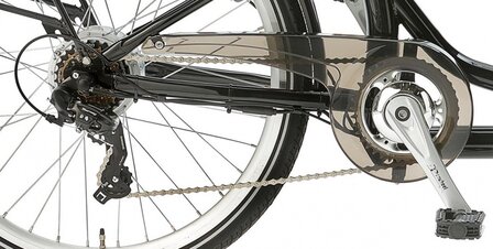 Tour Elektrisch 26 Inch 53 cm Unisex 6V V-Brakes Zwart