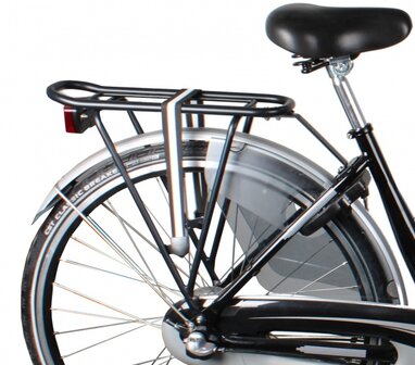 moederfiets 28 Inch 48 cm Dames 7V Rollerbrake Zwart