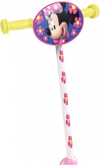 Minnie Mouse 3-wiel kinderstep Meisjes Voetrem Roze/Geel