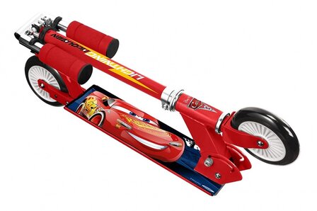 Cars kinderstep Jongens Voetrem Rood