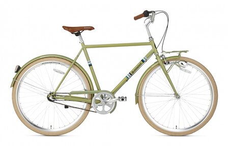 Capri N3 28 Inch 57 cm Heren 3V Terugtraprem Groen