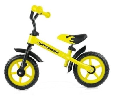 loopfiets Dragon Junior Geel