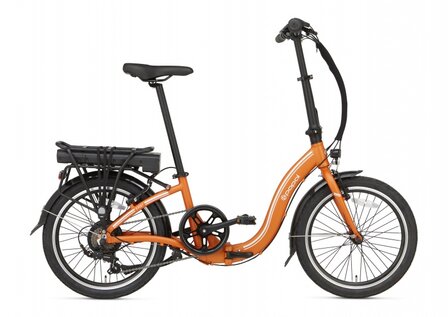 E-Folt 1.0 20 Inch 20 cm Unisex 6V V-Brakes Oranje