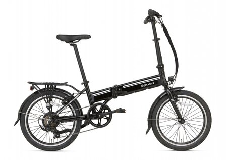 E-Folt 2.0 20 Inch 20 cm Unisex 6V V-Brakes Zwart