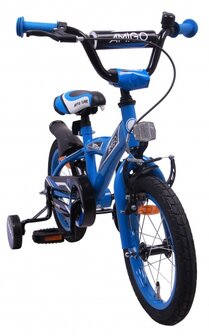 BMX Turbo 14 Inch 21 cm Jongens Terugtraprem Blauw