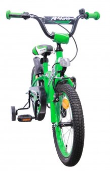 BMX Turbo 16 Inch 23 cm Jongens Terugtraprem Groen