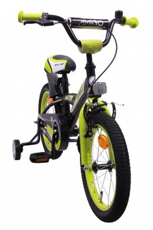 BMX Turbo 16 Inch 23 cm Jongens Terugtraprem Zwart