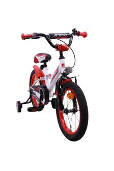 BMX Turbo 16 Inch 23 cm Jongens Terugtraprem Wit
