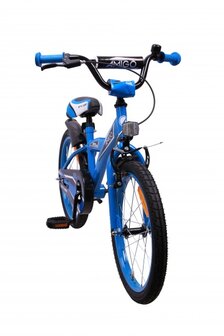 BMX Turbo 18 Inch 25 cm Jongens Terugtraprem Blauw