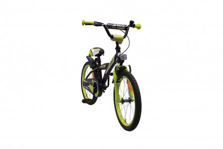 BMX Turbo 18 Inch 25 cm Jongens Terugtraprem Zwart
