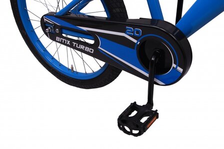 BMX Turbo 20 Inch 29 cm Jongens Terugtraprem Blauw