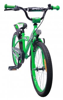 BMX Turbo 20 Inch 29 cm Jongens Terugtraprem Groen