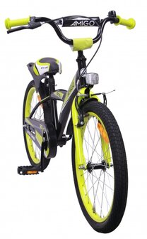 BMX Turbo 20 Inch 29 cm Jongens Terugtraprem Zwart