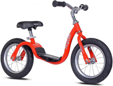 NEO v2s Balance Bike loopfiets 12 Inch Junior Rood