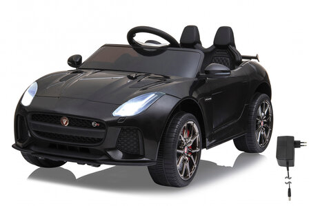 ride-on Jaguar F-Type SVR Junior Zwart