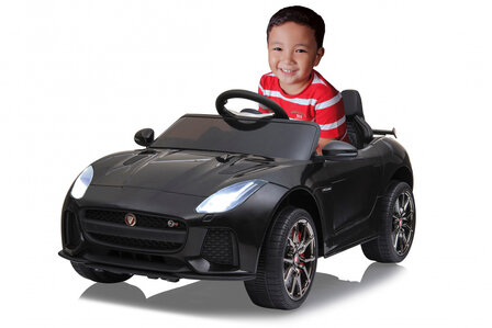ride-on Jaguar F-Type SVR Junior Zwart
