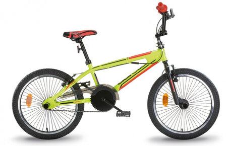 Freestyle 20 Inch 49 cm Jongens V-Brakes Geel