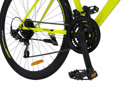 Control 28 Inch 47 cm Unisex 21V V-Brakes Geel