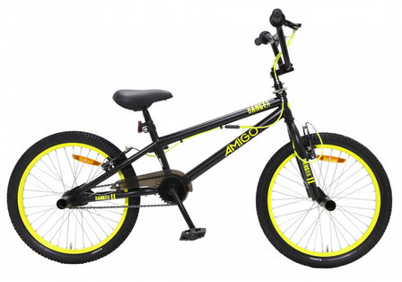 Danger 20 Inch 26 cm Unisex V-Brakes Zwart/Geel