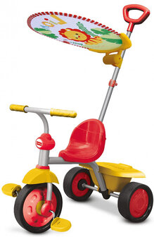 driewieler Glee Plus Junior Grijs/Geel