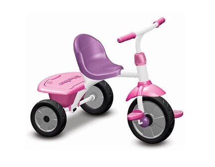 driewieler Glee Plus Meisjes Wit/Roze