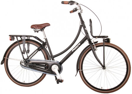 Excellent 26 Inch 42 cm Meisjes 3V Terugtraprem Zwart