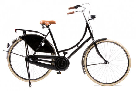 Oma Export 28 Inch 57 cm Dames 3V Terugtraprem Zwart