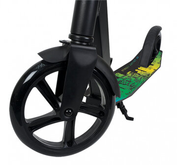 City Scooter Street Artist 2.0 Junior Voetrem Groen/Zwart