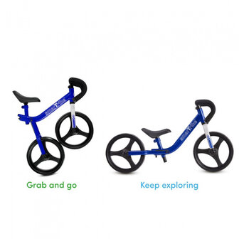 Folding Balance Bike Junior Blauw