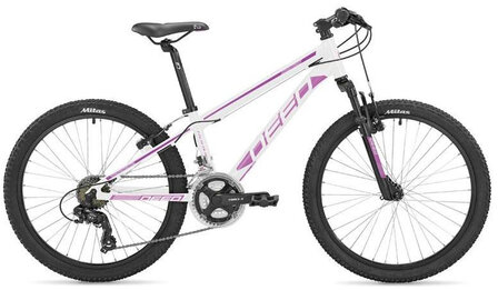 Rookie 240 24 Inch 31,75 cm Jongens 21V V-Brakes Wit/Roze