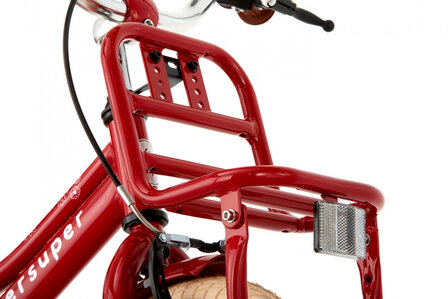 Cooper 14 Inch 21,5 cm Meisjes Terugtraprem Rood