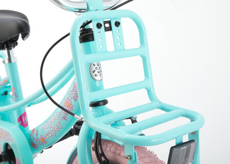 Lola 16 Inch 25,4 cm Meisjes Terugtraprem Lichtblauw/Roze