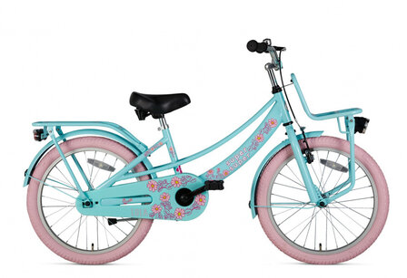 Lola 20 Inch 31,75 cm Meisjes V-Brakes Lichtblauw/Roze