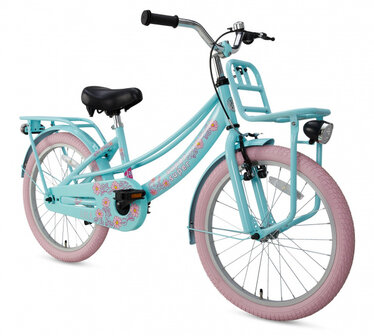 Lola 20 Inch 31,75 cm Meisjes V-Brakes Lichtblauw/Roze
