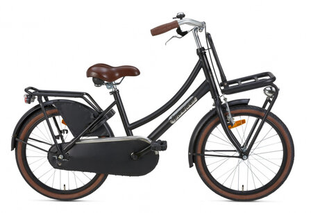 Daily Dutch Basic 20 Inch 32 cm Meisjes Terugtraprem Zwart