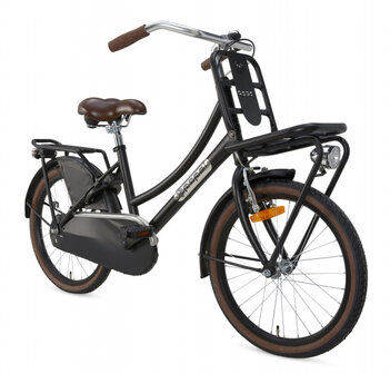 Daily Dutch Basic 20 Inch 32 cm Meisjes Terugtraprem Zwart