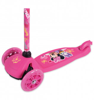 Minnie Mouse 3-wiel kinderstep Meisjes Voetrem Roze