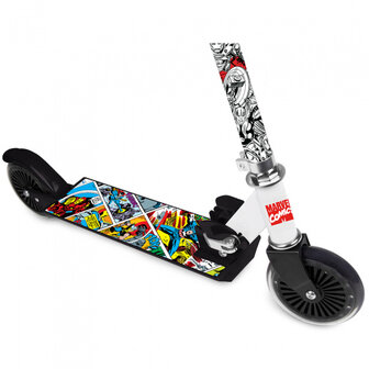 kinderstep Avengers Jongens Voetrem Zwart/Wit