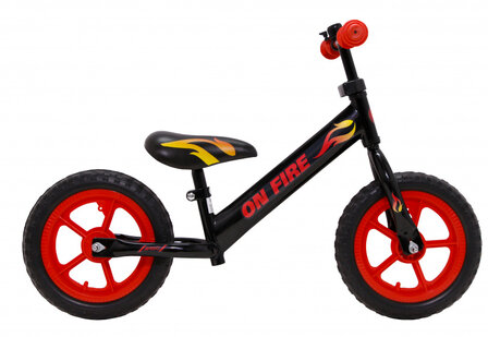 On Fire 12 Inch Junior Zwart