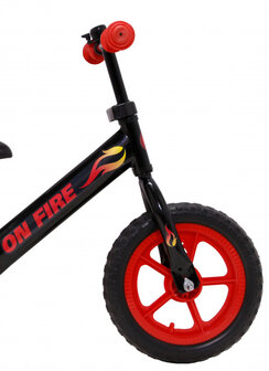On Fire 12 Inch Junior Zwart