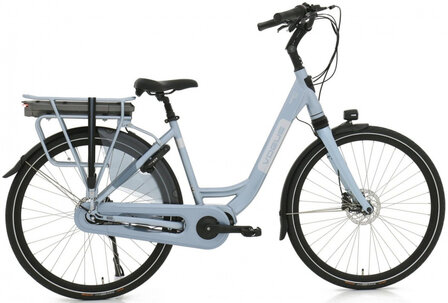 Infinity Hydraulic 28 Inch 49 cm Dames 8V Hydraulische schijfrem Lichtblauw