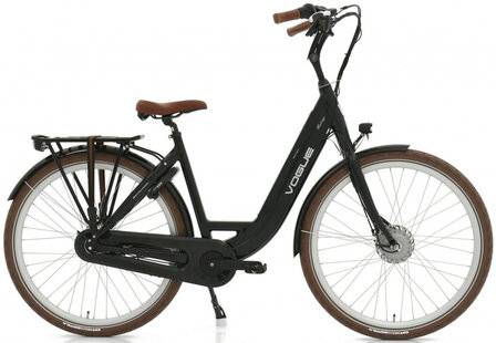 Mestengo 28 Inch 49 cm Dames 8V Rollerbrake Zwart