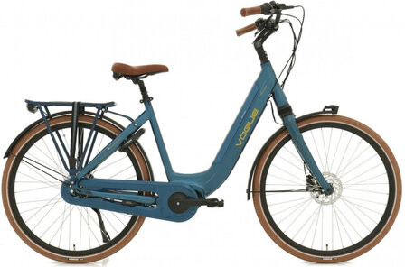 Mestengo 28 Inch 49 cm Dames 8V Hydraulische schijfrem Blauw