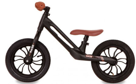 Balance Bike Racer 12 Inch Junior Zwart