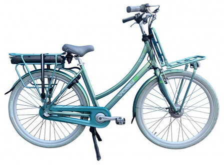 Elite 28 Inch 57 cm Dames 3V Rollerbrake Mintblauw